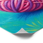 De katten miauwen poster (Hoek)