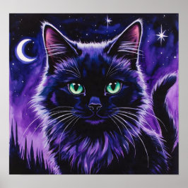 De katten miauwen poster