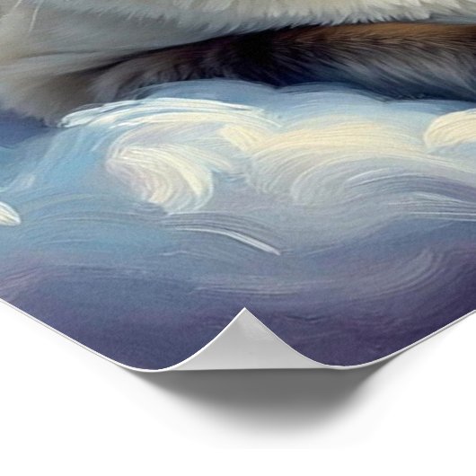 De katten miauwen poster (Hoek)