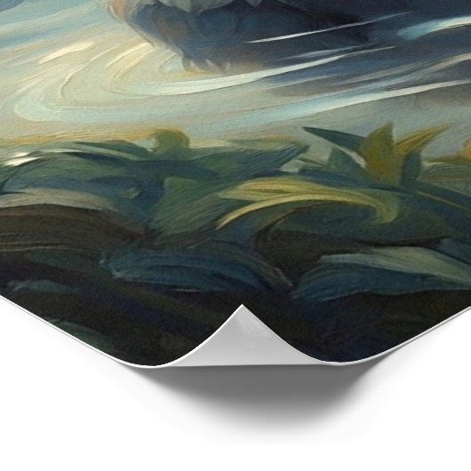 De katten miauwen poster (Hoek)