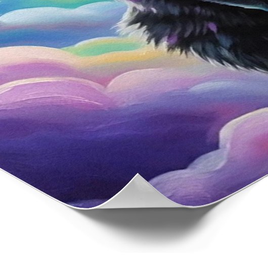 De katten miauwen poster (Hoek)