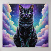 De katten miauwen poster (Voorkant)