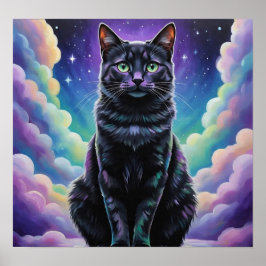 De katten miauwen poster