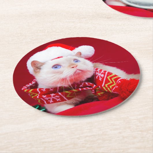 De katten Onderzetters uitproberen (Gebogen)