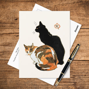 De katten portretteren Theophile Steinlen Briefkaart