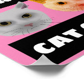 DE KATTEN TEGEN KAT POSTER VAN ROEPEN (Hoek)
