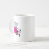 De katten uit het Kat van het Afbeelding van de Ba Koffiemok (Voorkant links)