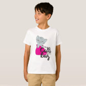 De katten uit het Kat van het Afbeelding van de Ba T-shirt (Voorkant volledig)