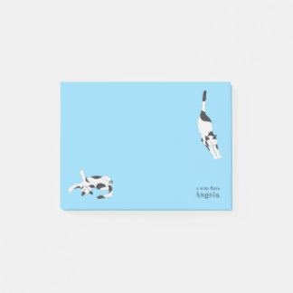 De katten van cadstudios Blauw Post-it® Notes