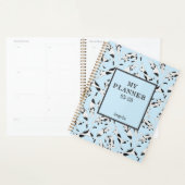 De katten van cadstudios Mijn planner babyblauw (Display)
