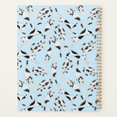 De katten van cadstudios Mijn planner babyblauw (Achterkant)