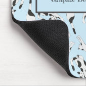 De katten van cadstudios Mijn planner babyblauw Muismat (Hoek)