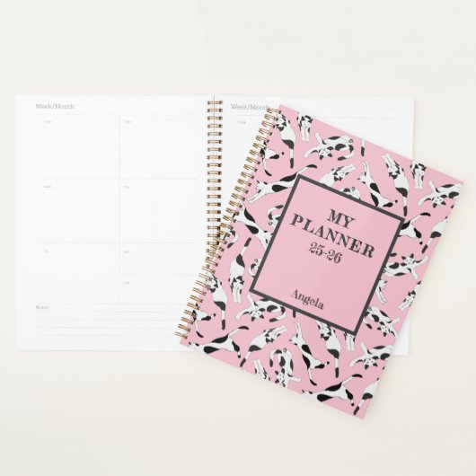 De katten van cadstudios Mijn planner Rose (Display)