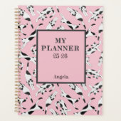 De katten van cadstudios Mijn planner Rose (Voorkant)