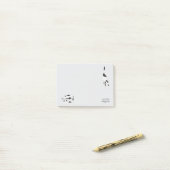De katten van cadstudios post-it® notes (Op bureau)