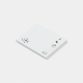 De katten van cadstudios post-it® notes (Schuin)