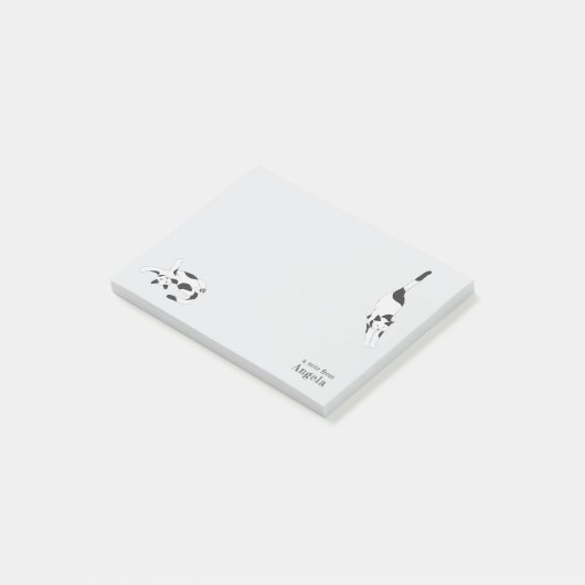 De katten van cadstudios post-it® notes (Schuin)