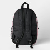 De katten van Cadstudios Rose Print Cut Sew Tas (Achterkant)