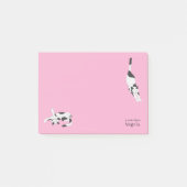 De katten van cadstudios Roze Post-it® Notes (Voorkant)
