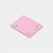 De katten van cadstudios Roze Post-it® Notes (Schuin)