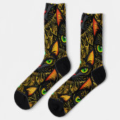 De katten van de fluwelen sluier sokken (Links)