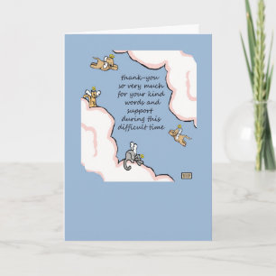 De Katten van de Honden van het Verlies van het Bedankkaart