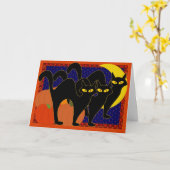 De katten van de schaduw kaart (Gele Bloem)