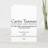 De Katten van Heartland Kaart (Achterkant)