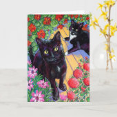 De Katten van Heartland Kaart (Gele Bloem)