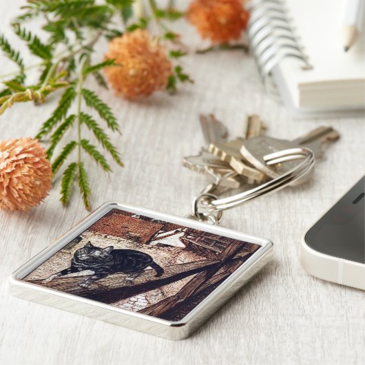 De Katten van het Kasteel door Rackham Sleutelhanger (Zijkant)