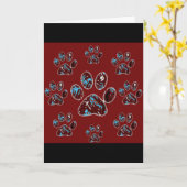 De Katten van het wenskaart Kaart (Gele Bloem)