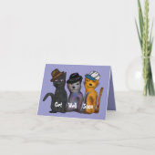 De katten worden goed spoedig kaart (Voorkant)