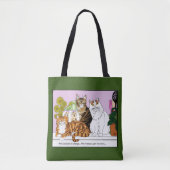 De katten zijn in functie tote bag (Voorkant)