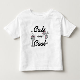 De katten zijn Koel Kinder Shirts