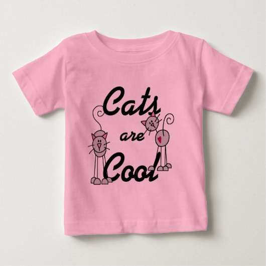 De katten zijn Koele T-shirts en Giften (Voorkant)