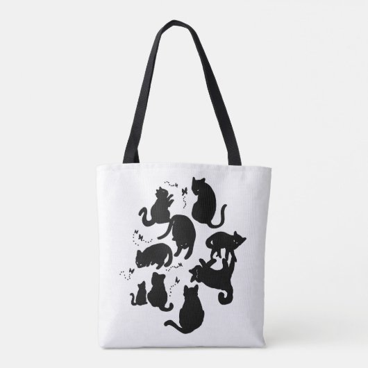 De kattenbende. tote bag (Achterkant)