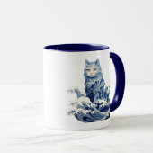 De kattengolf van Kanagawa Mok (Voorkant rechts)