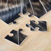 De kattenkop legpuzzel (Zijkant)