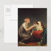 De kattenlunch briefkaart (Voorkant / Achterkant)