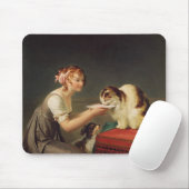 De kattenlunch muismat (Met muis)