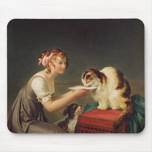 De kattenlunch muismat (Voorkant)