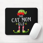 De Kattenmoeder Elf Kerst Overeenkomstige Pyjama M Muismat (Met muis)