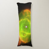 De kattenoognevel groen | lichaamskussen (Voorkant Verticaal)