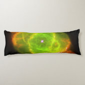 De kattenoognevel groen | lichaamskussen (Achterkant)