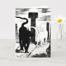 De kattenrendezvous - Édouard Manet - Cat Art