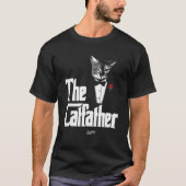 De kattevader - de Catfather T-shirt (Voorkant)