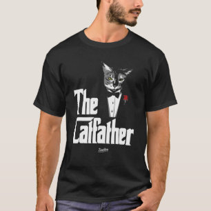De kattevader - de Catfather T-shirt