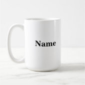 De Kaukasische Mok van de Motorfiets Cop past het  (Links)