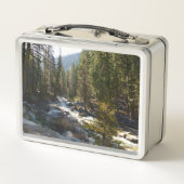 De Kaweah-rivier in het natuurpark Sequoia (Achterkant)