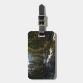 De Kaweah-rivier in het natuurpark Sequoia Bagagelabel (Voorkant verticaal)